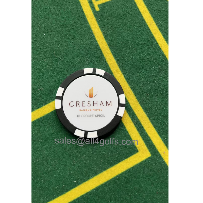 Custom Golf Poker Chip Ball Marker