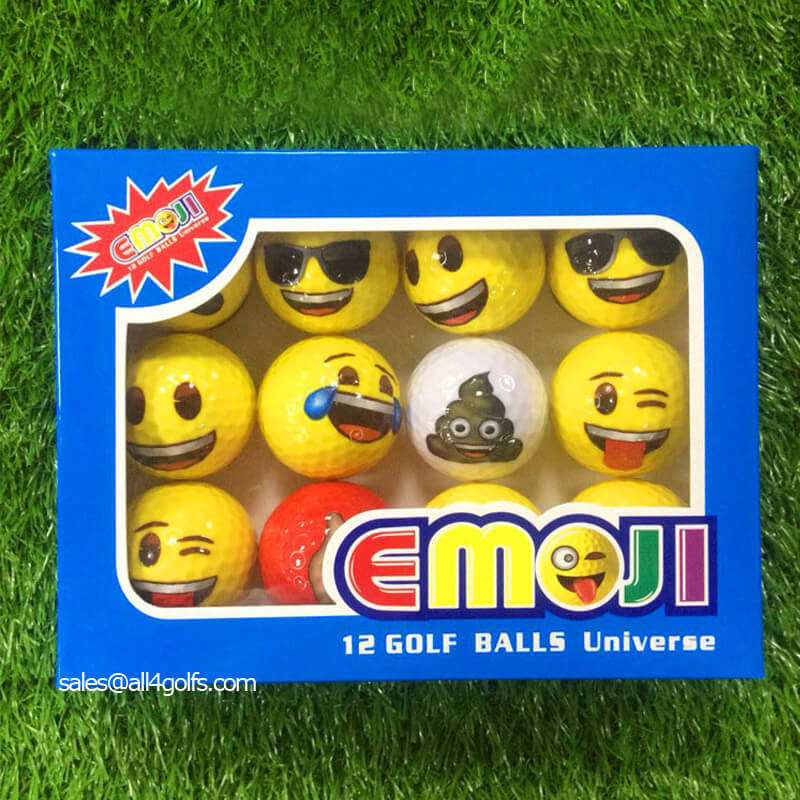 Novelty Emoji Golf Ball