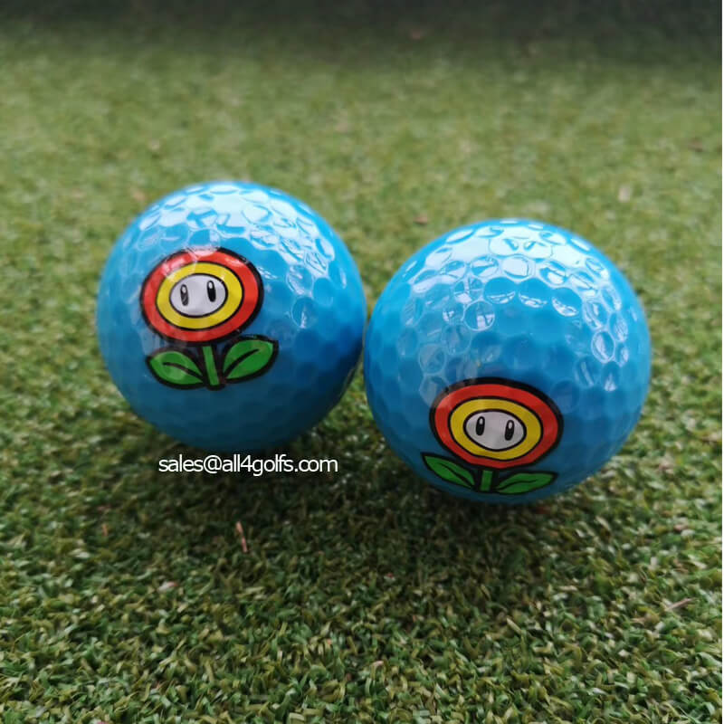 Flower Golf Ball