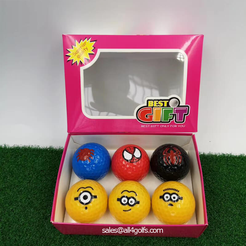 Gift Golf Ball Manufacturer Spider Crab And Minions Balls