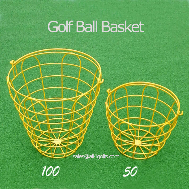 Wholesale Steel Golf Ball Basket 100 And 50 Balls