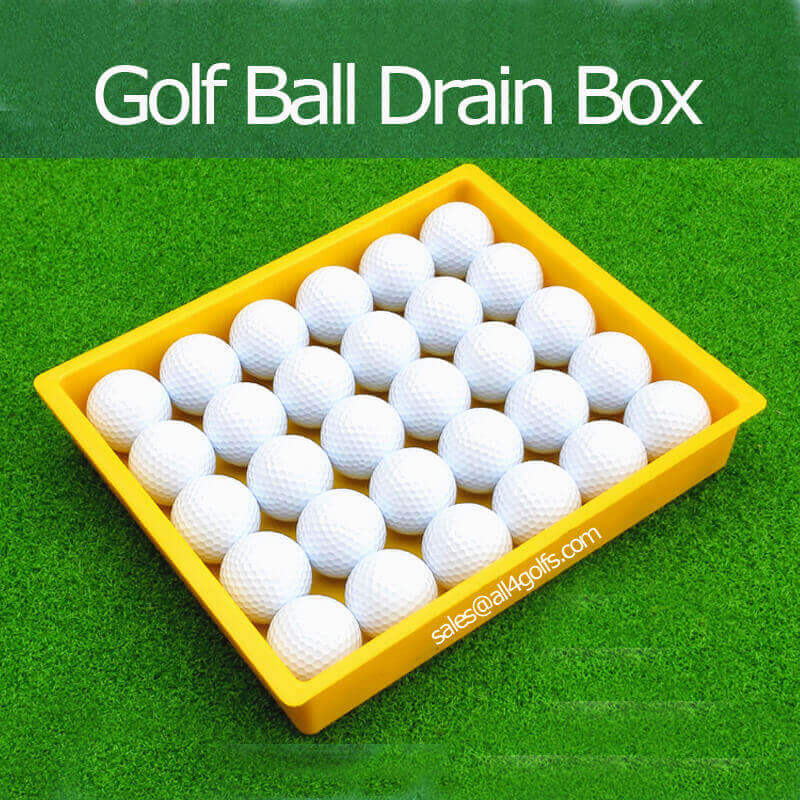 Golf Ball Drain Box 30 Balls Capacity