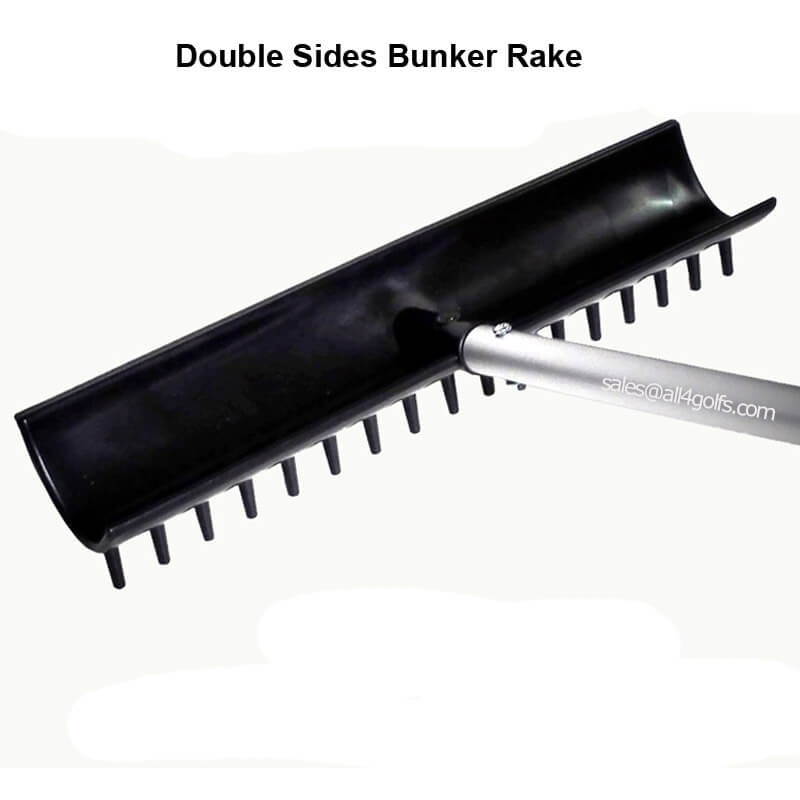 Double Sides Bunker Rake