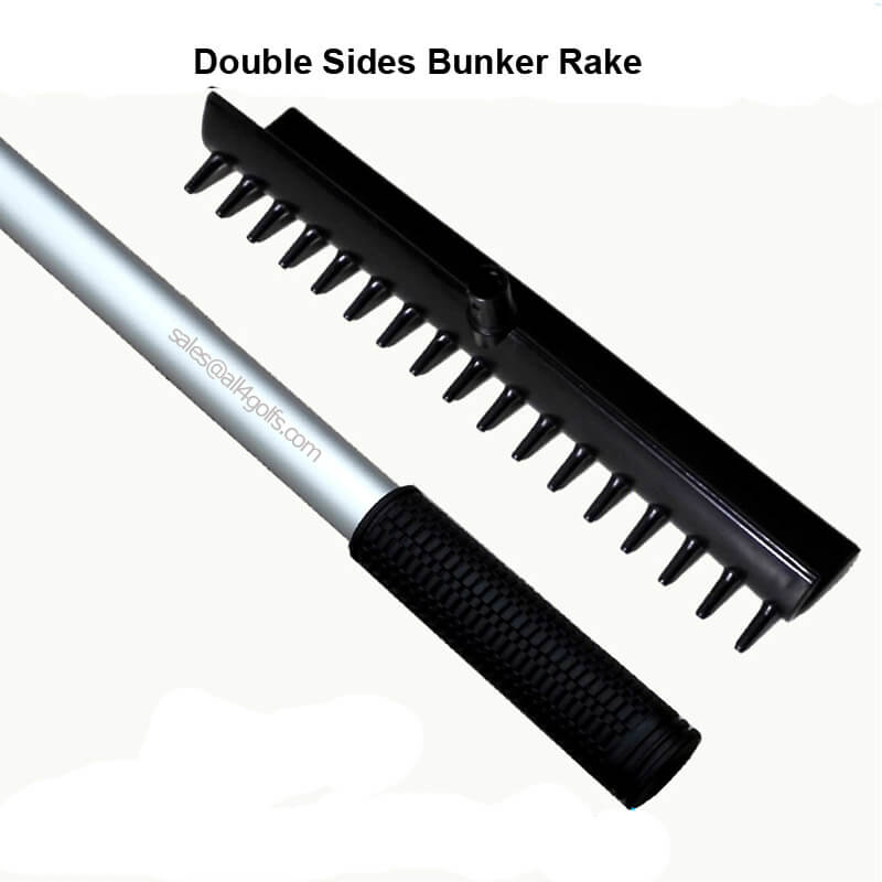 Double Sides Plastic Bunker Rake