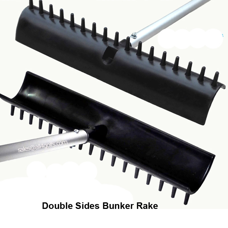 Double Sides Plastic Bunker Rake