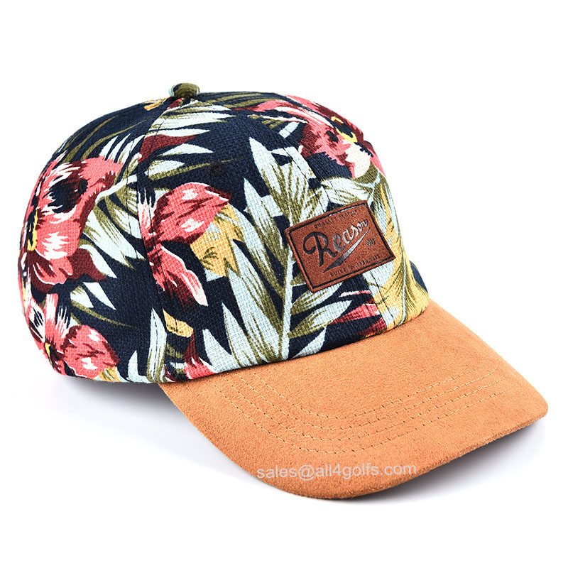 Novelty Flower baseball Cap