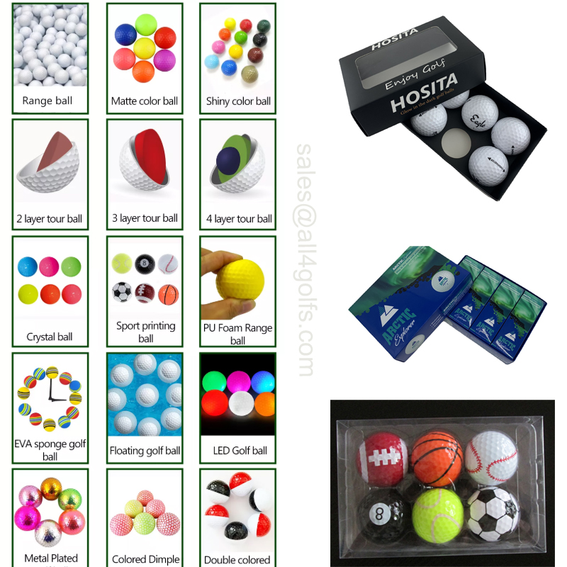 Golf Balls and Packages
